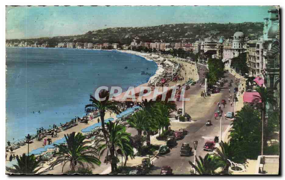 Nice CPA la promenade des anglais
