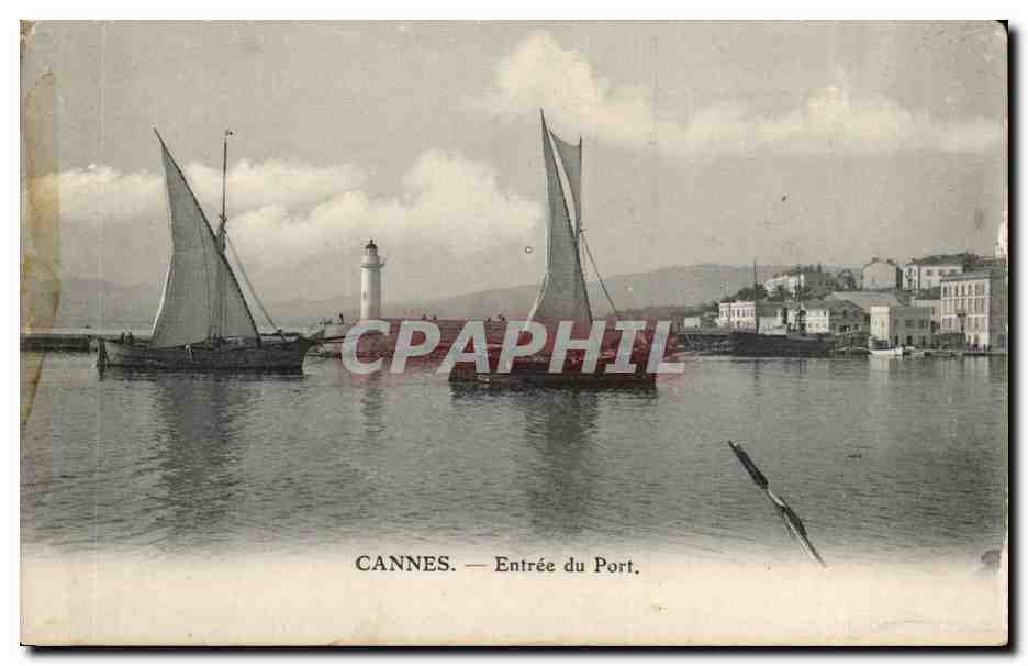 CANNES — Entrée du Port — Stocker-Michaud, n°157