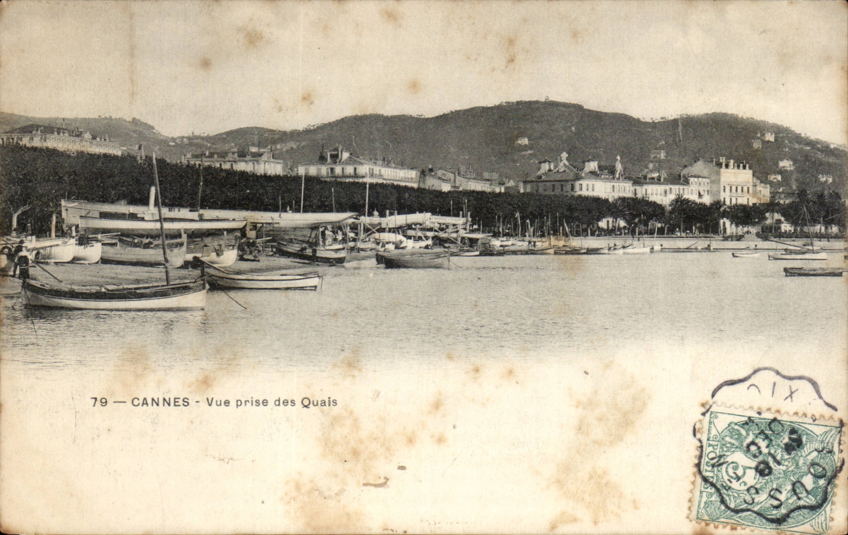 CANNES — Vue prise des Quais — Éditeur non identifié, n° 79