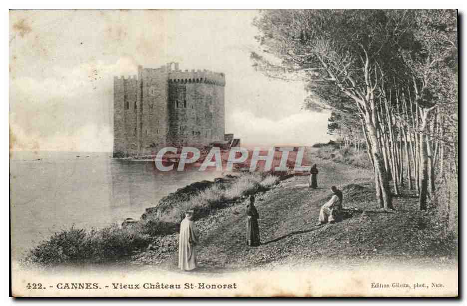 Cannes CPA Vieux chateau St Honorat