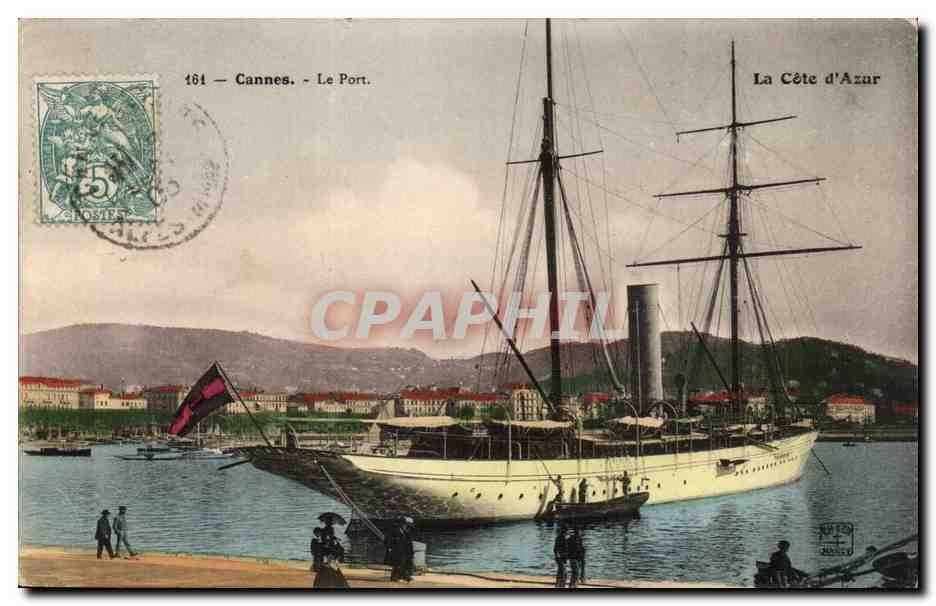 Cannes - Le Port — La Côte d'Azur — éditeur La Côte d'Azur