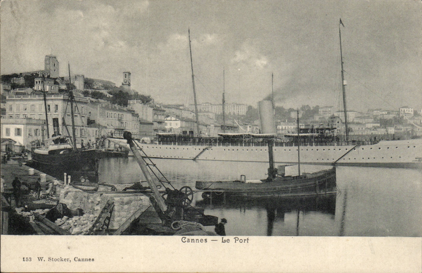Cannes — Le Port — W. Stocker, Cannes, n°153