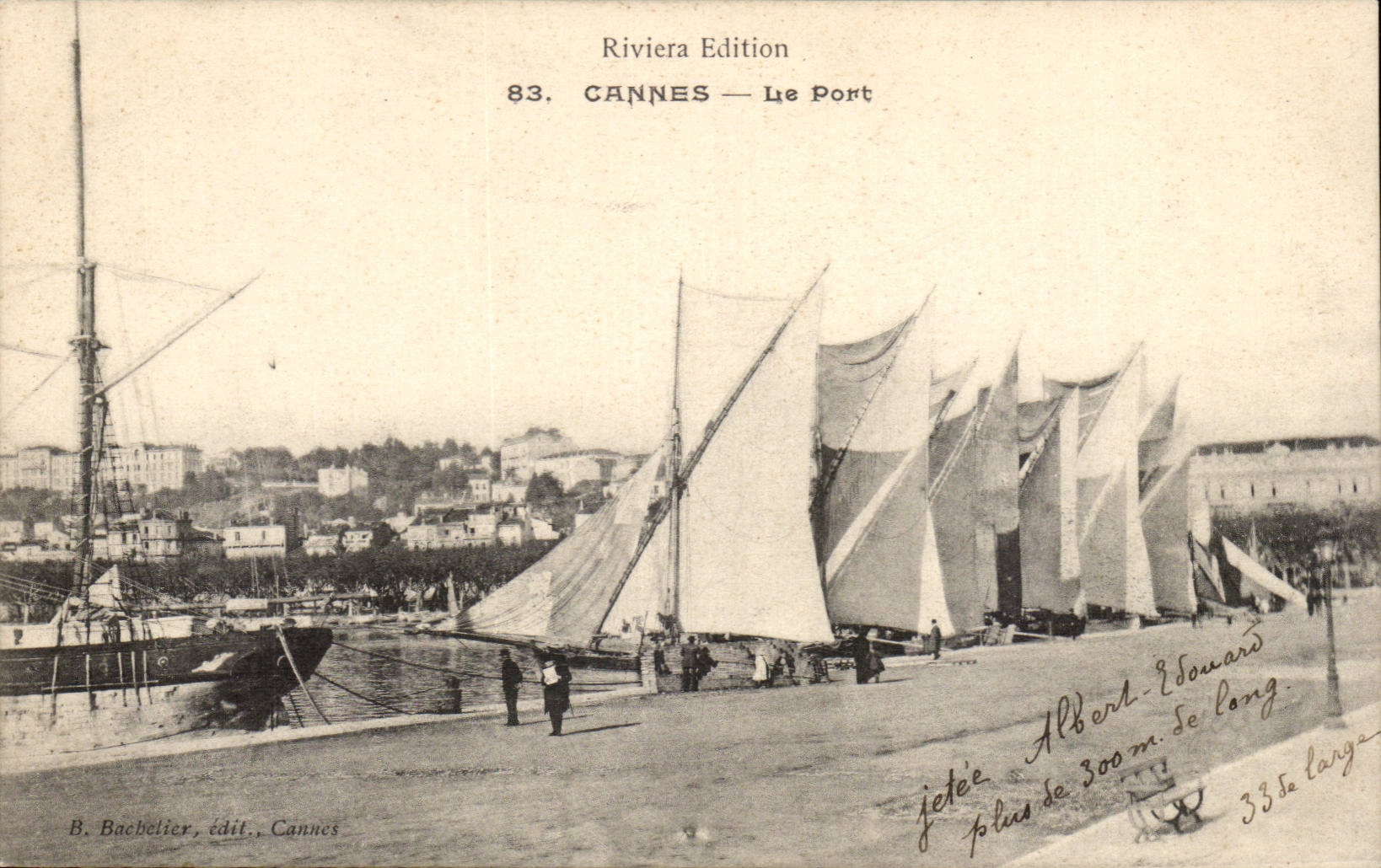 CANNES — Le Port — Riviera Edition, n°83