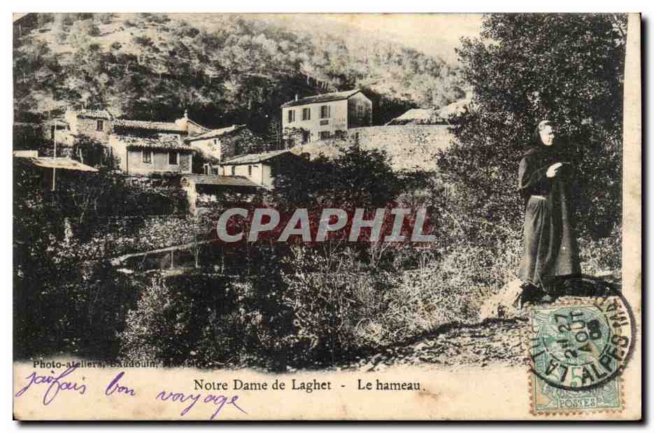 Notre Dame de Laghet - Le hameau — Photo-Alélière, Baudouin — éditeur et n° de série non lisibles