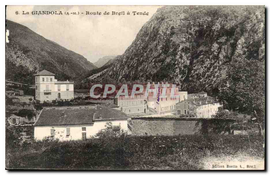 la Giandola Route d eBreil a Tende