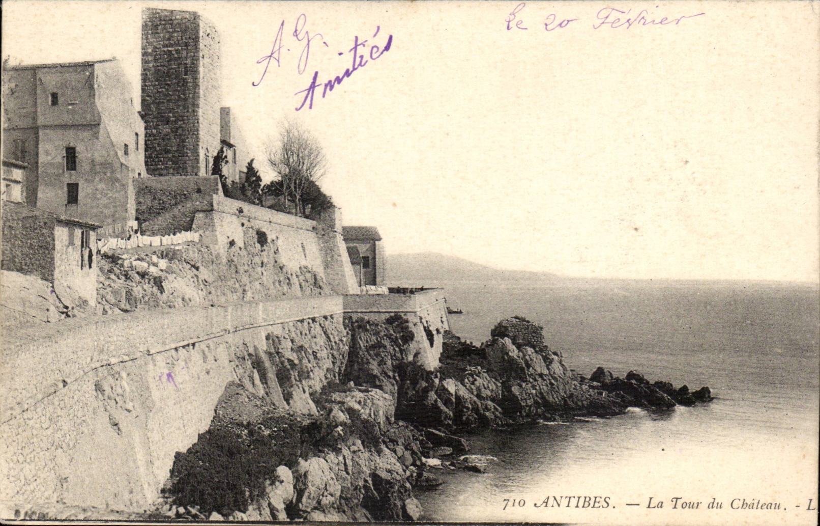 Antibes CPA La tour du chateau
