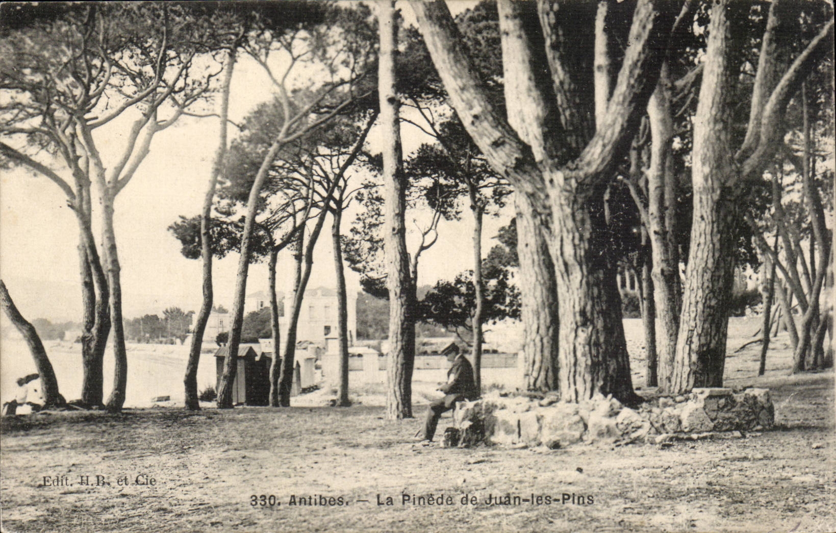 Antibes CPA La Pinede de Juan les Pins