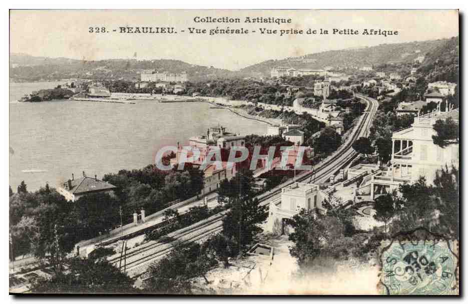 Beaulieu CPA Vue generale Vue prise de la petite Afrique