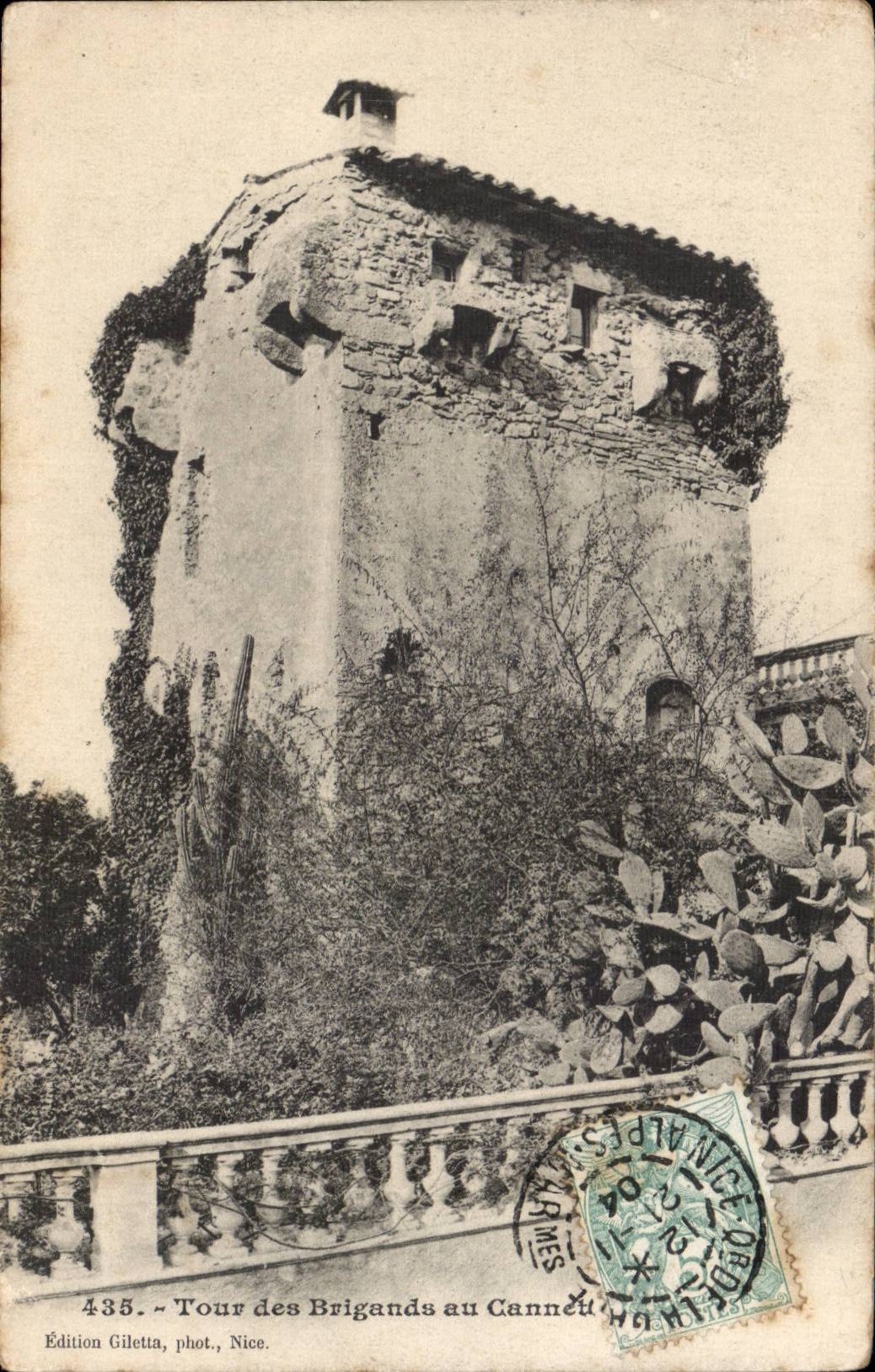 CPA Tour des brigands au Canneu
