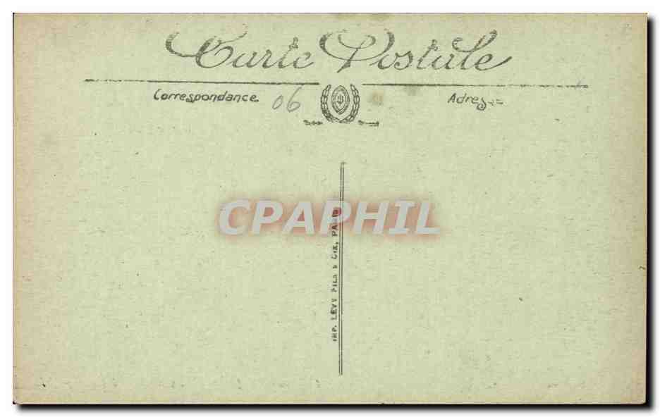 Golfe juan CPa Le manoir Eden Roc — Verso