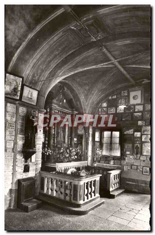 CPA Sanctuaire de ND de Laghet L'autel De ND des graces