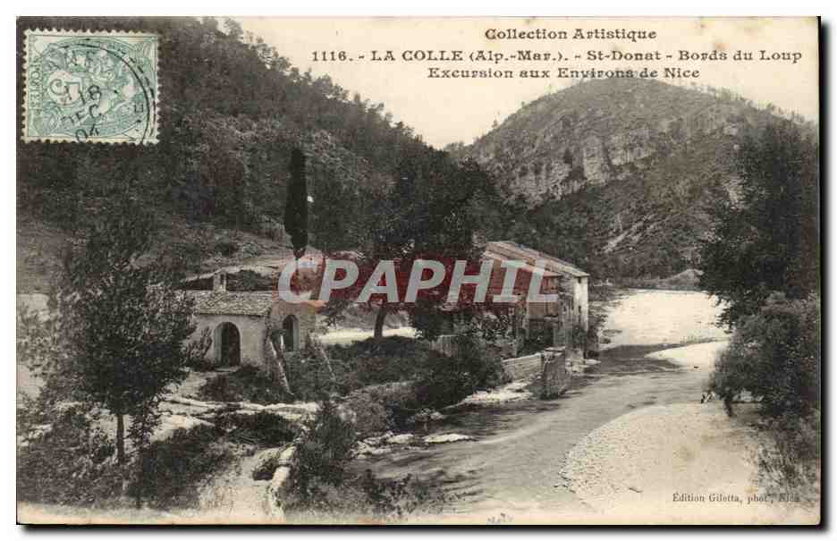 La Colle CPA St Donat Bords du Loup Excursion aux environs de Nice