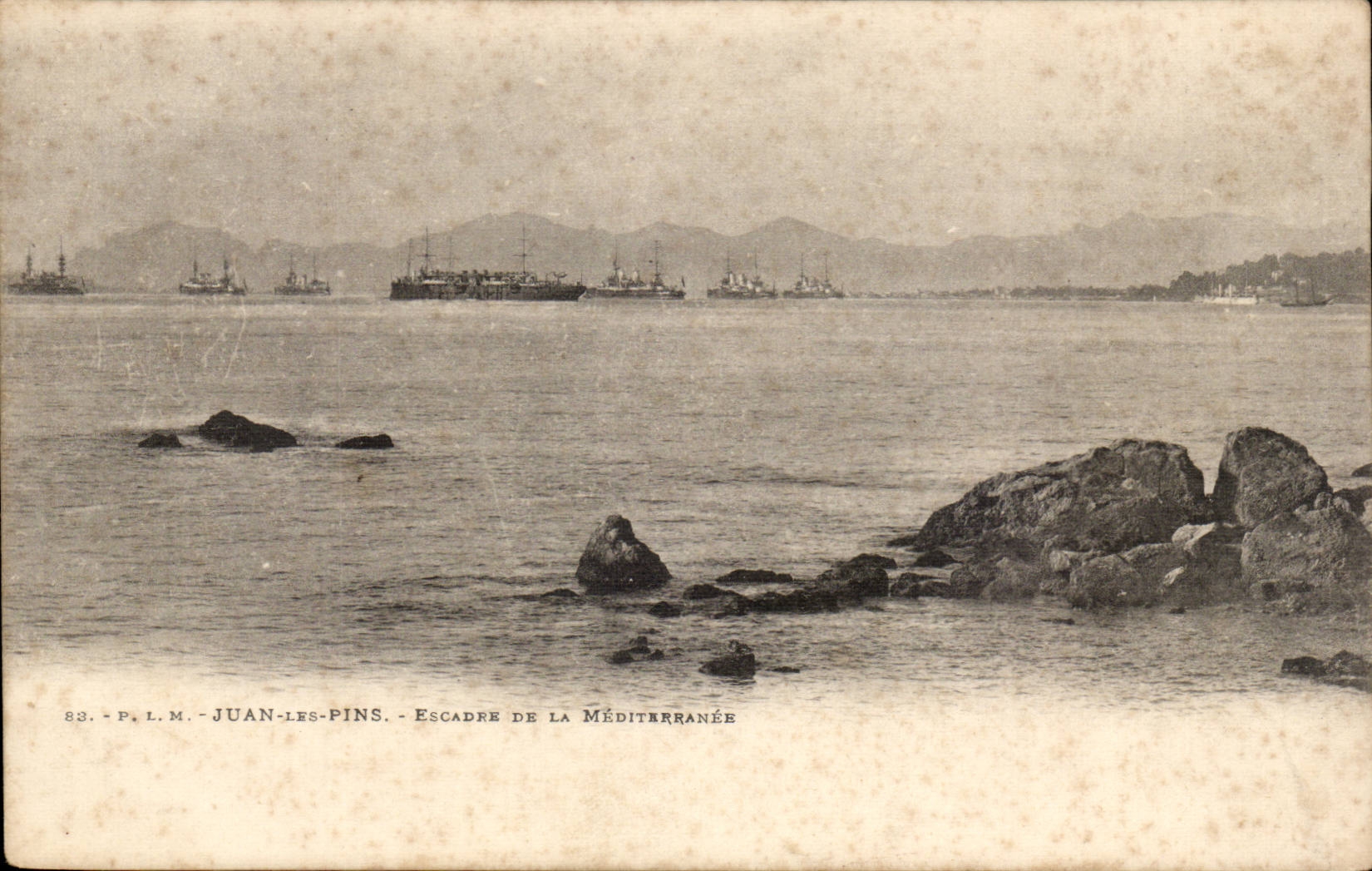 CPA Juan les Pins Escadre de la Mediterranee