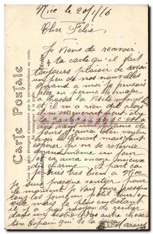 Menton — Une Rue de la Vieille Ville — ND Phot, n°728 — Reverso