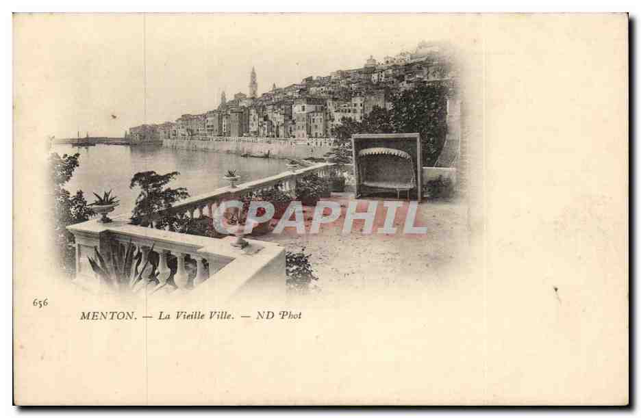 Menton - La Vieille Ville - CPA 