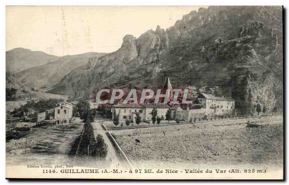 Guillaume (A.M.) — Vallée du Var — Édition Gileta, Nice, n°1146