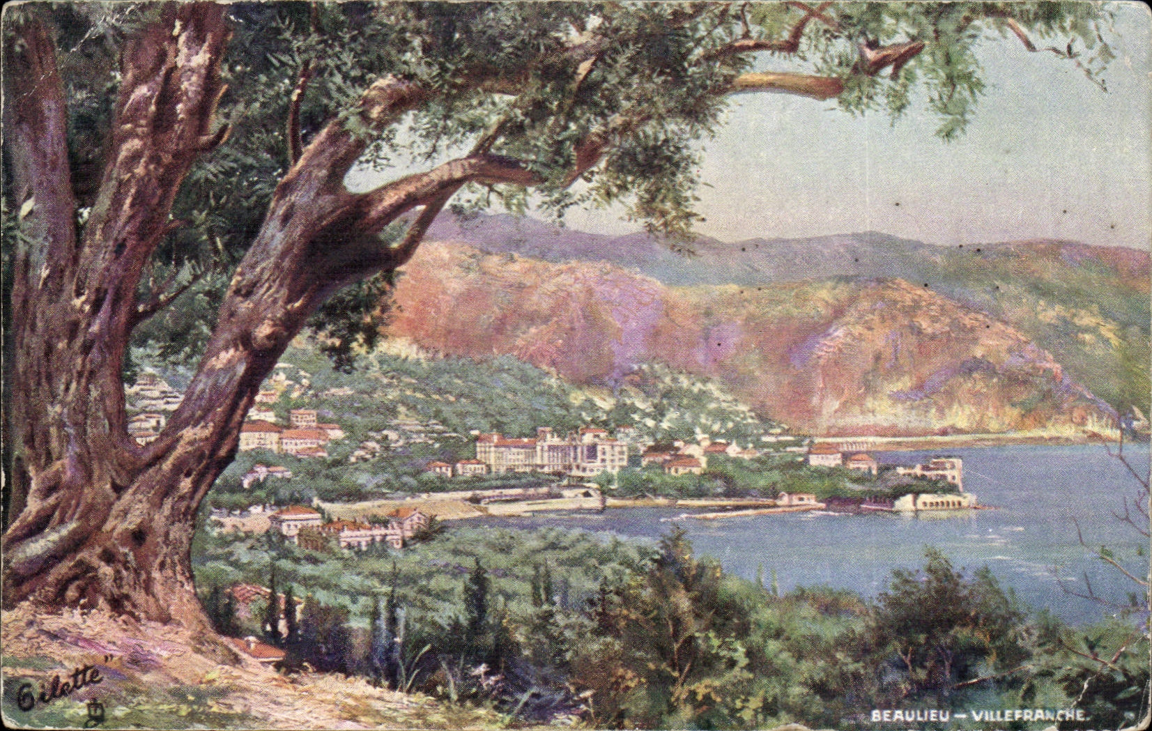 Beauville - Villefranche - Vue Generale - CPA 