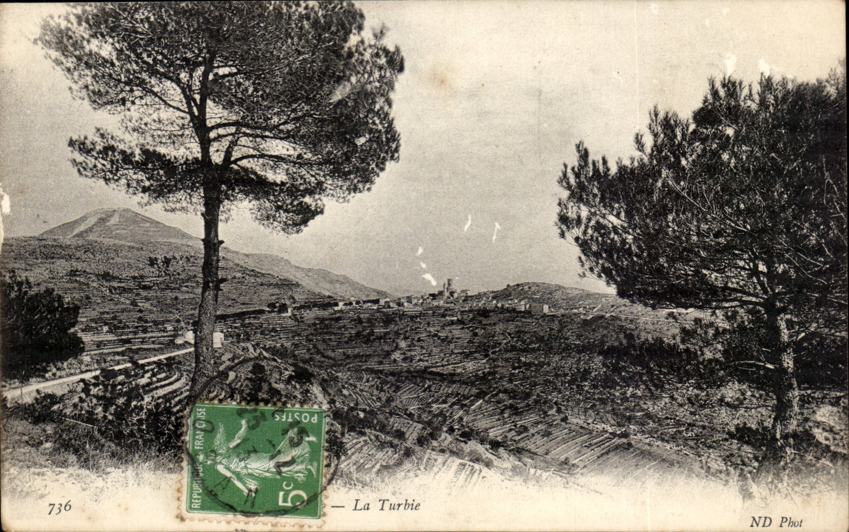 CPA La Turbie