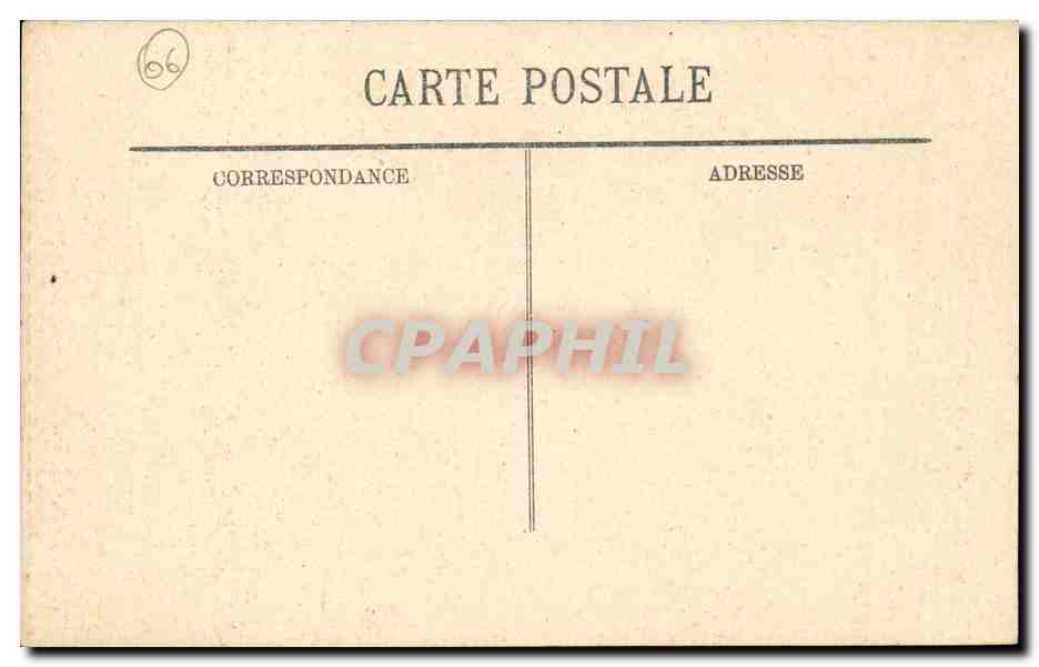 Nice CPA le jardin municipal — Verso