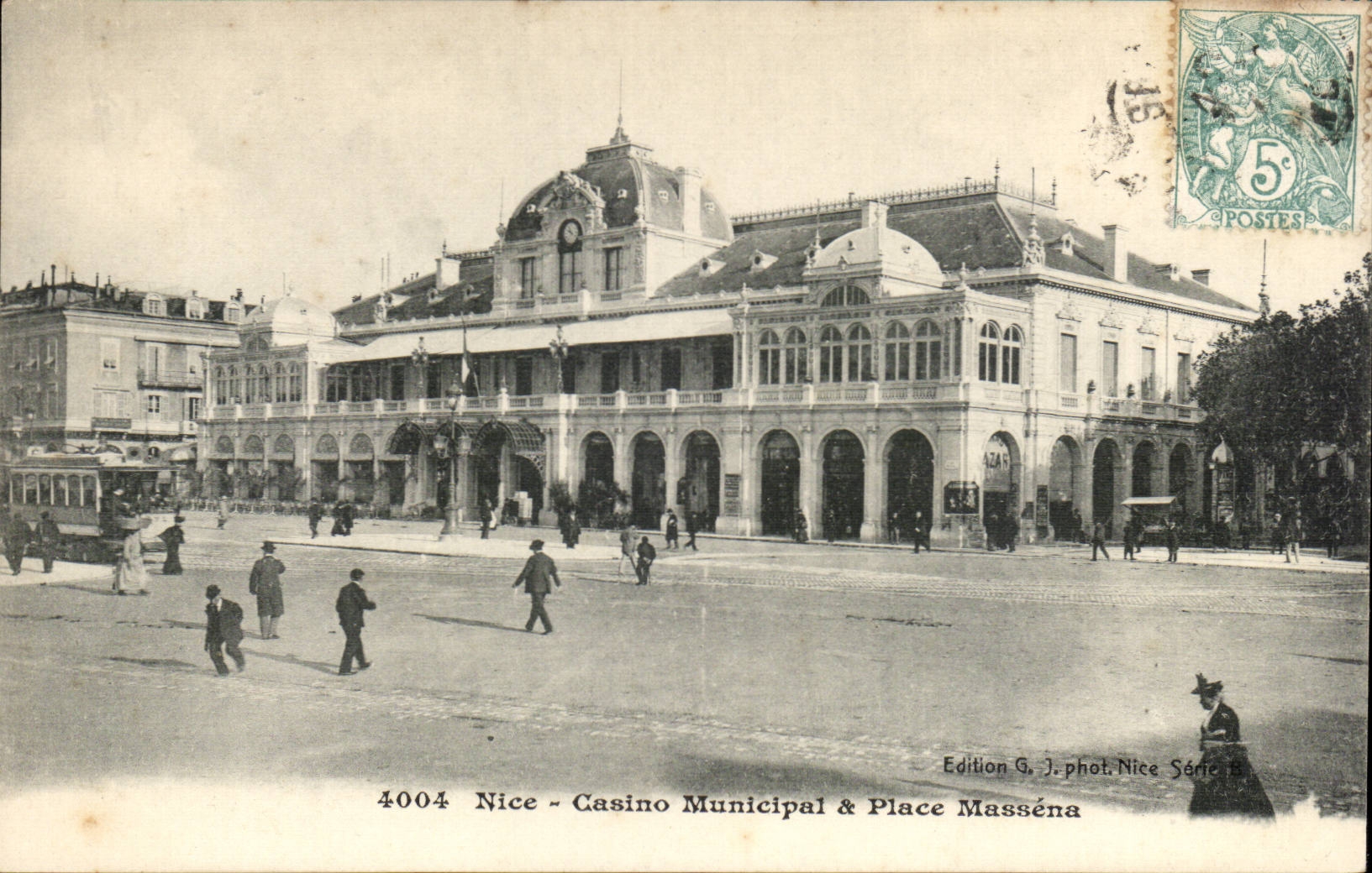 Nice CPA Casino municipal et place Massena