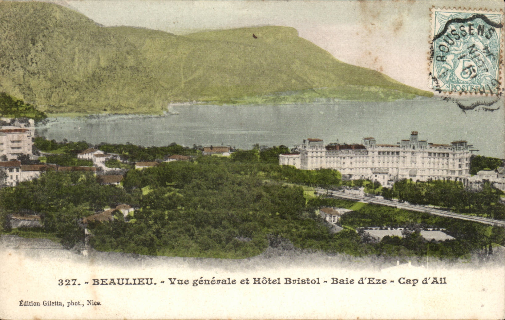 Beaulieu - Vue Generale et Hotel Bristol - CPA 