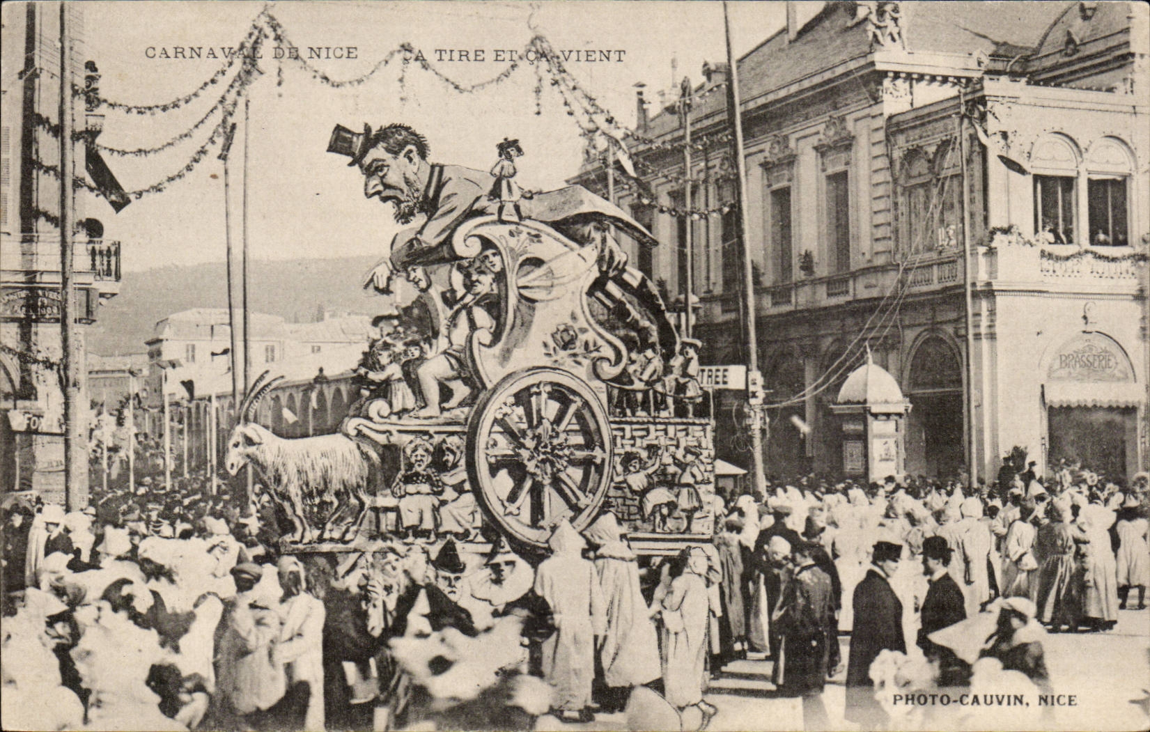 Carnaval de Nice — La Tire et le Vient — Photo-Cauvin, Nice