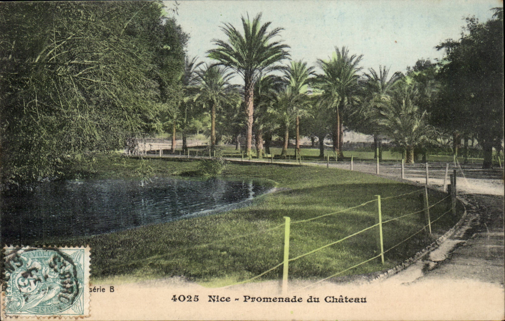 Nice - Promenade du Chateau - CPA 