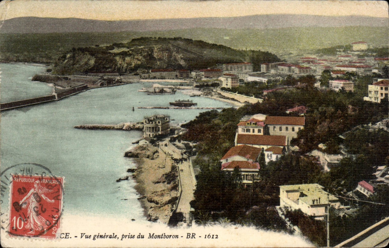 Nice - Vue Generale prise du Montboron - CPA 