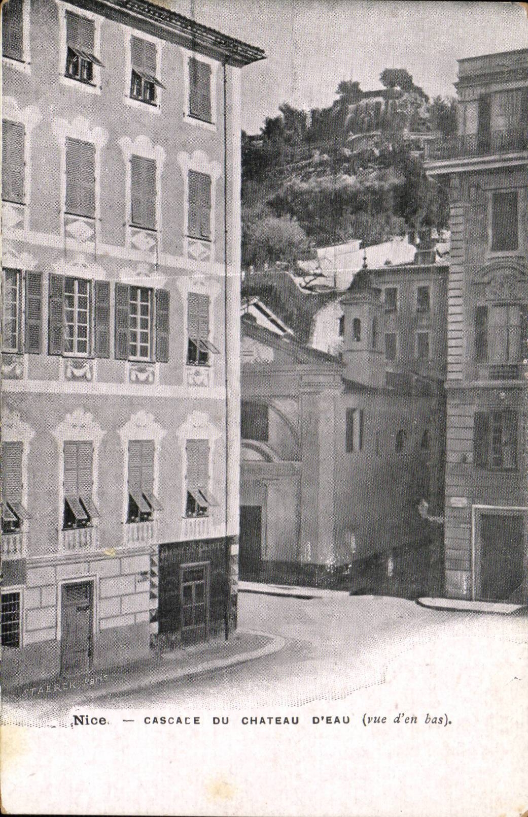 Nice - Cascade du Chateau d'Eau - CPA 