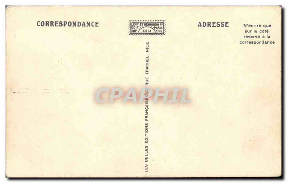 Nice CPA CArnaval L'amour en l'an 2000 — Rückseite