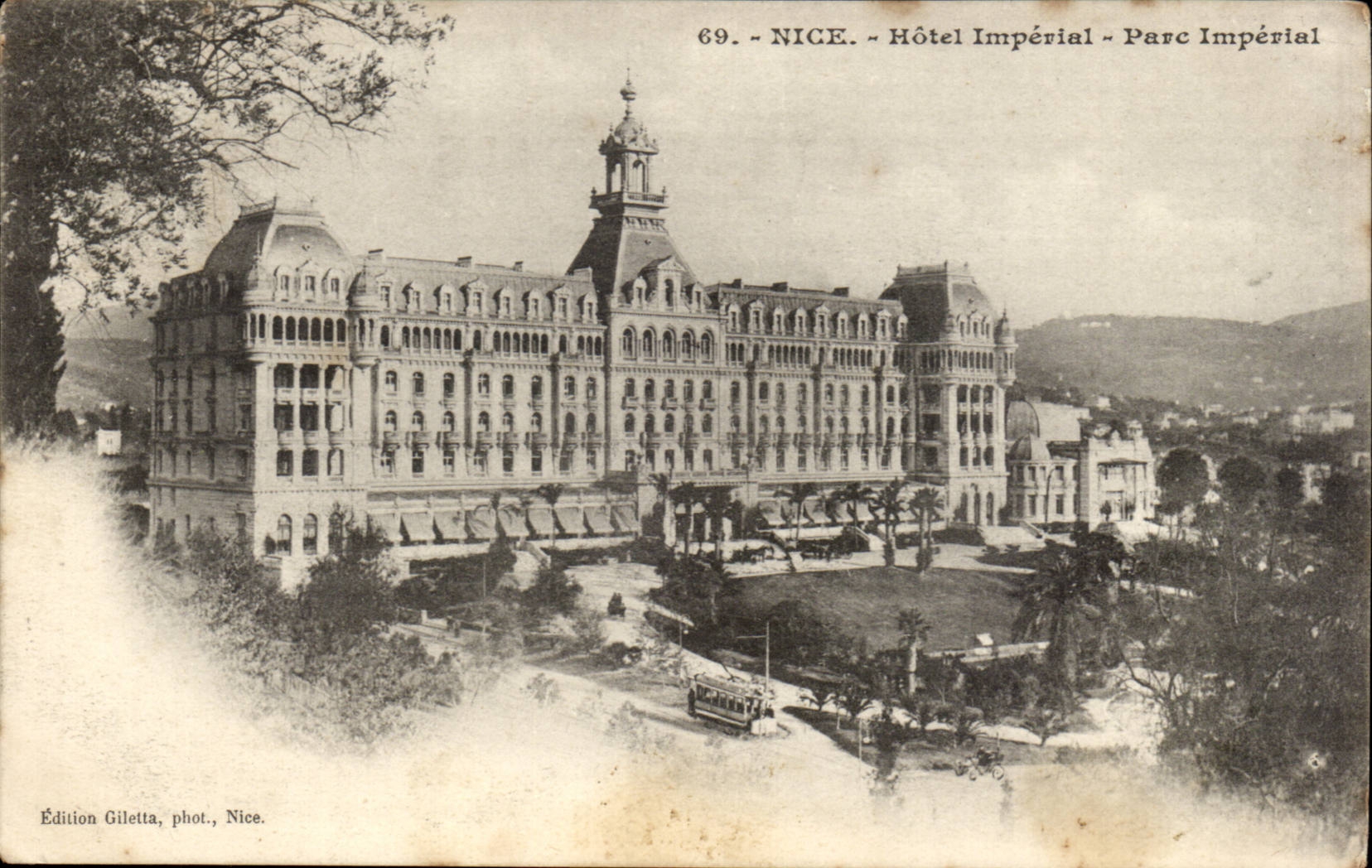 Nice CPA Hotel imperial Parc imperial