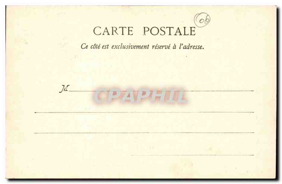 Nice CPA Les nouveaux jardins — Rückseite