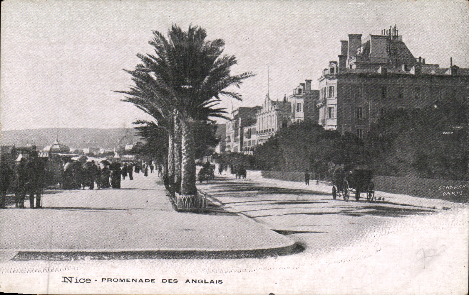 Nice CPA Promenade des anglais