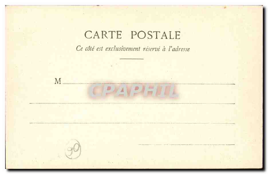 La Turbie CPA Vue generale prise du Mont Bataille — Verso