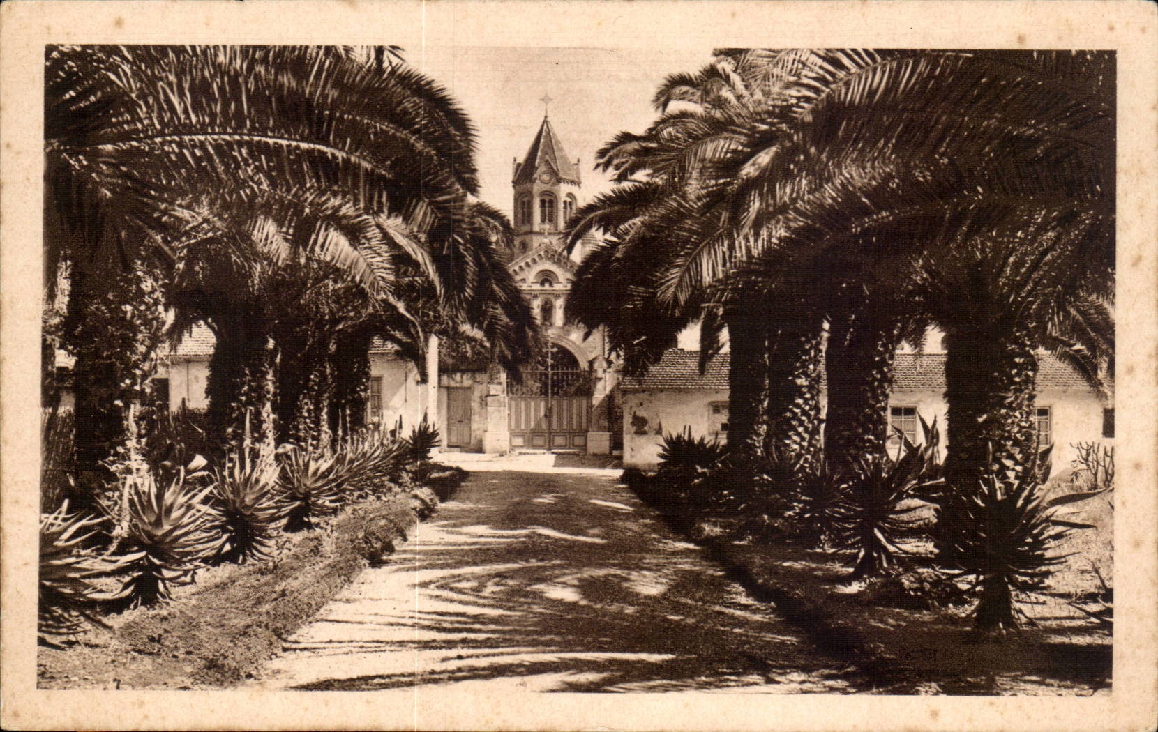 CPA Abbaye de ND de Lerins Ile Saint Honorat Entree du monastere
