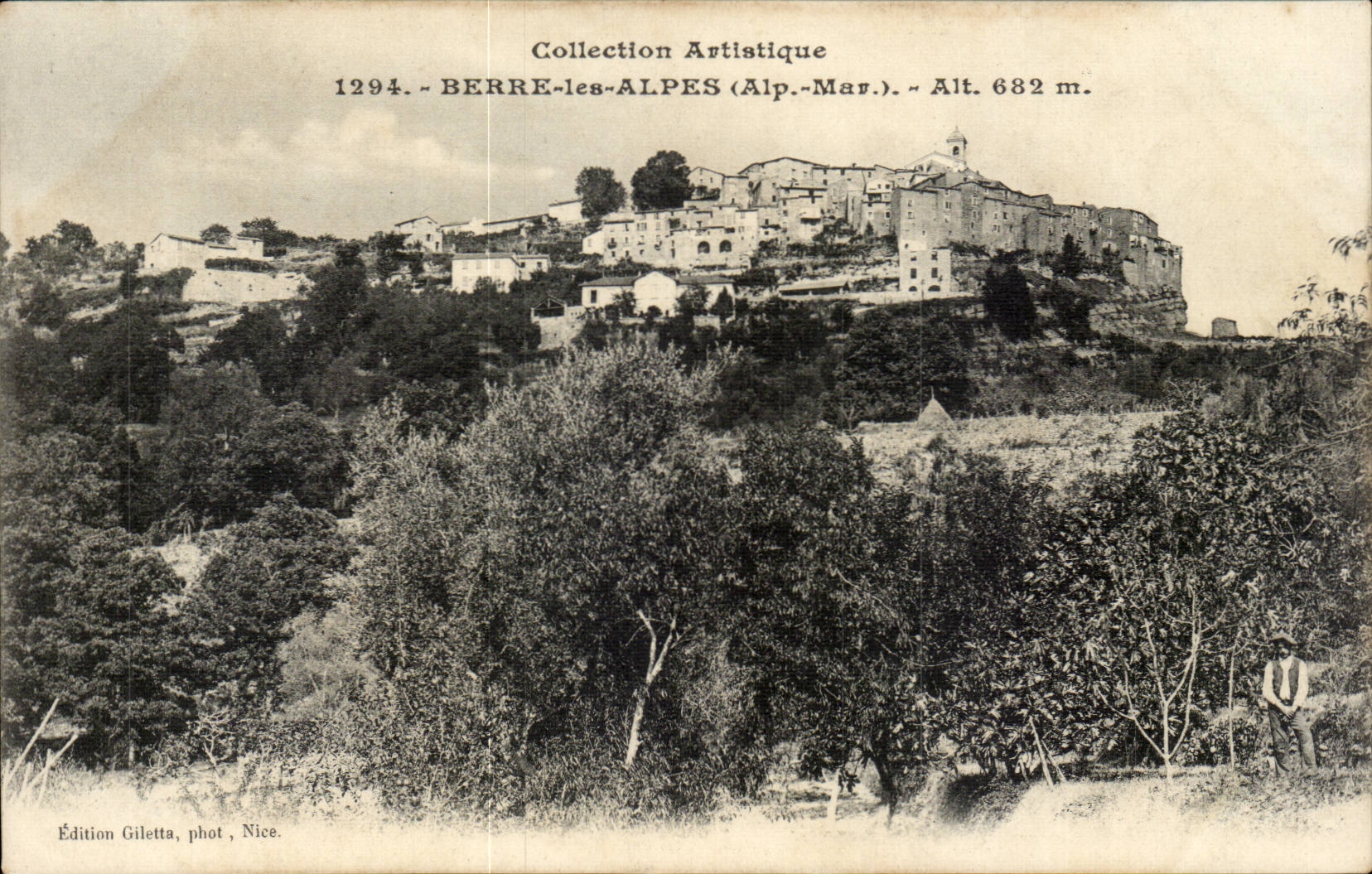 Berre les Alpes CPA 