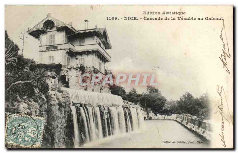 Nice CPA Cascade de la VEsuble au Gairaut