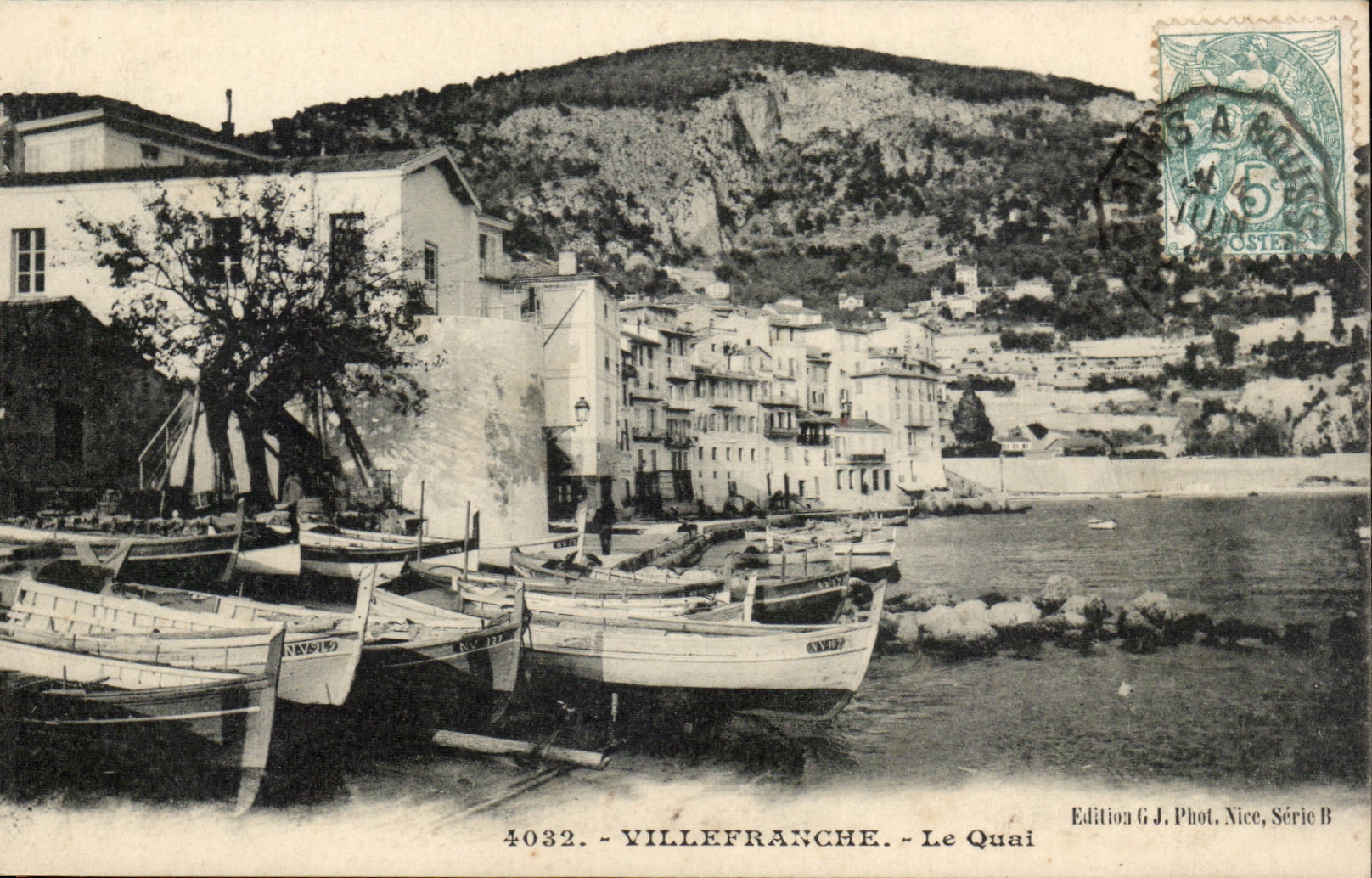 Villefranche CPA Le quai
