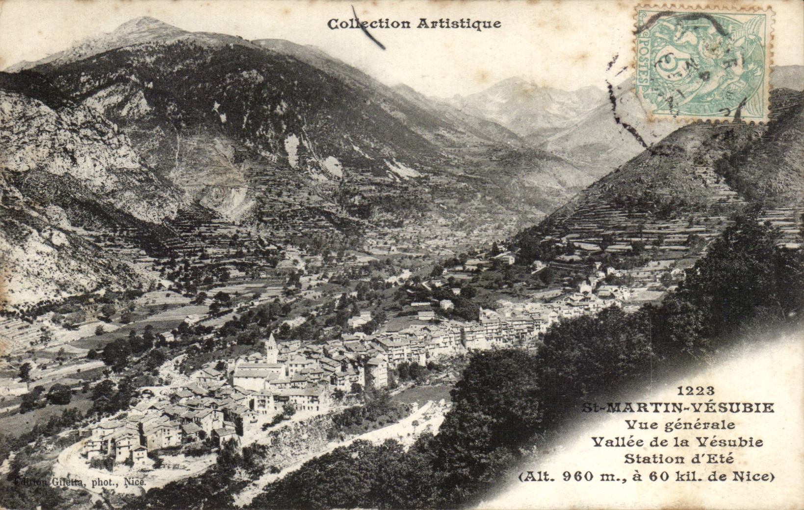 Saint Martin Vesubie CPA Vallee de la Vesubie Station d'ete