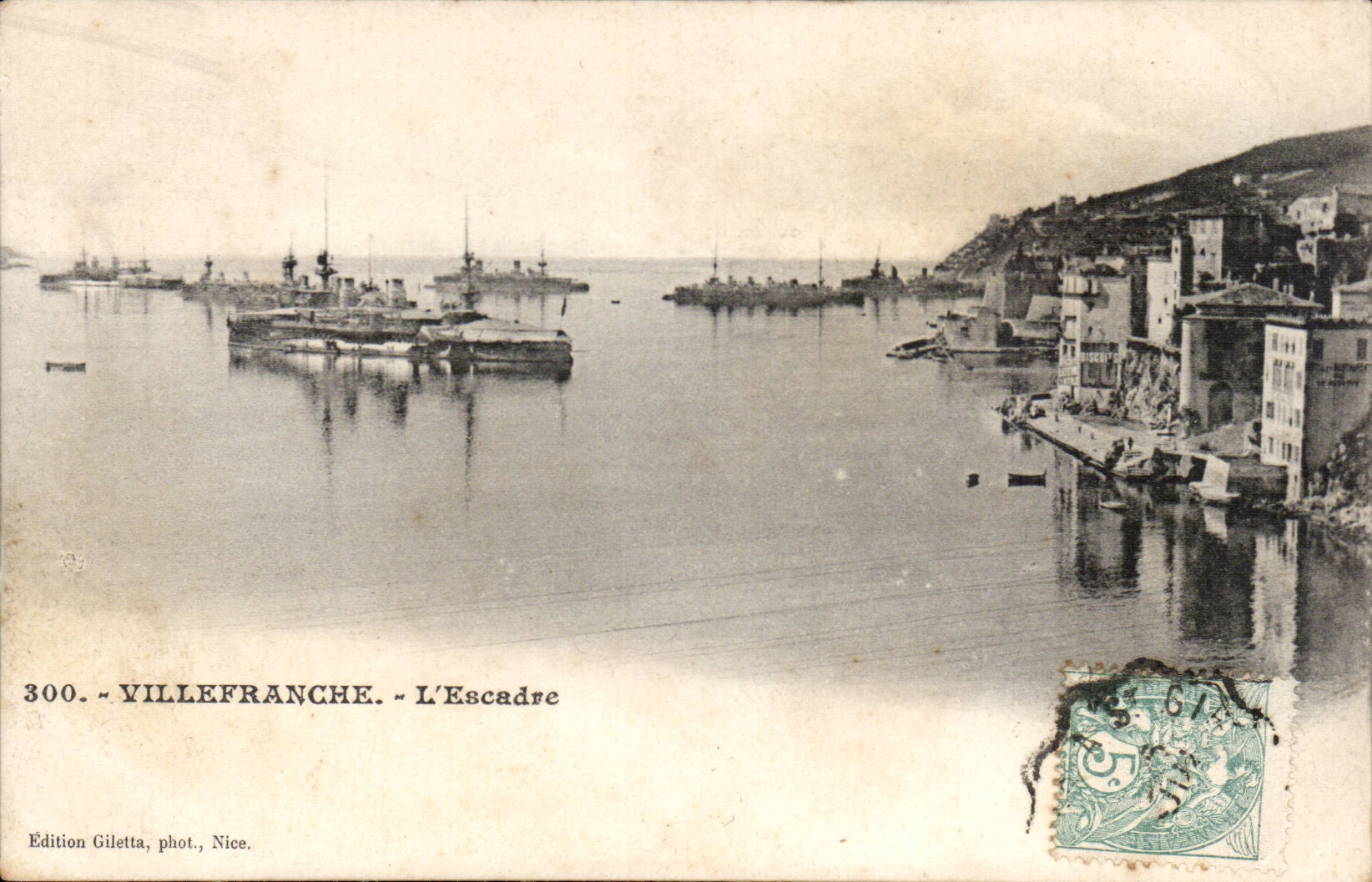 Villefranche - L'Escadre — Édition Giletta, Nice, n° 300