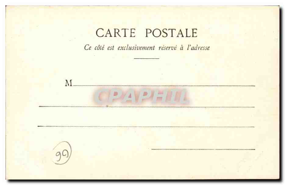 Villefranche, vue prise depuis la Gare - La Réserve — Édition Gratta, phot. Nice, n° 309 — Verso