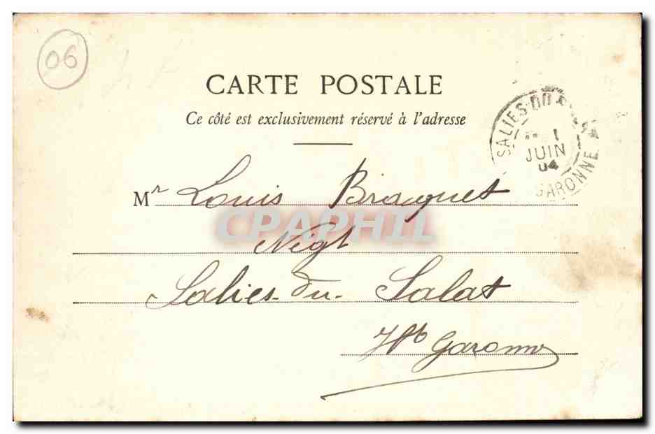 La Turbie — Chemin de fer à crémaillère de Monte-Carlo — Édition Pagnon — Reverso