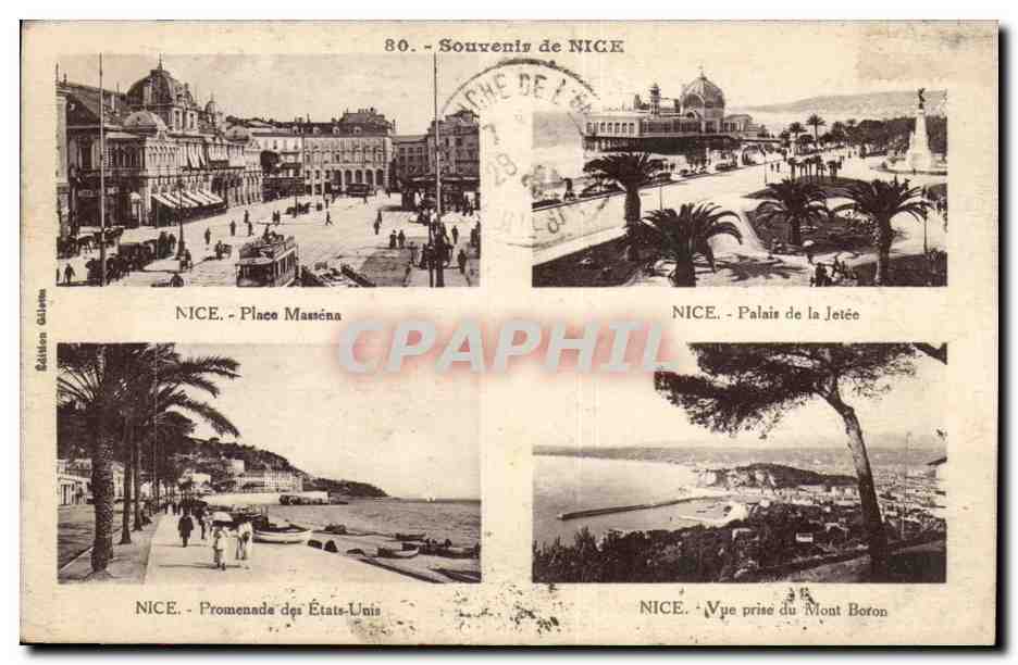 Nice - Souvenir de Nice - CPA 