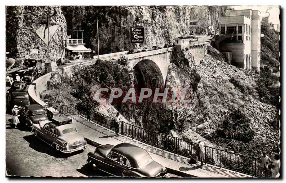 Menton - La Frontier - France - Italie - Le Pont Saint Louis - CPA 
