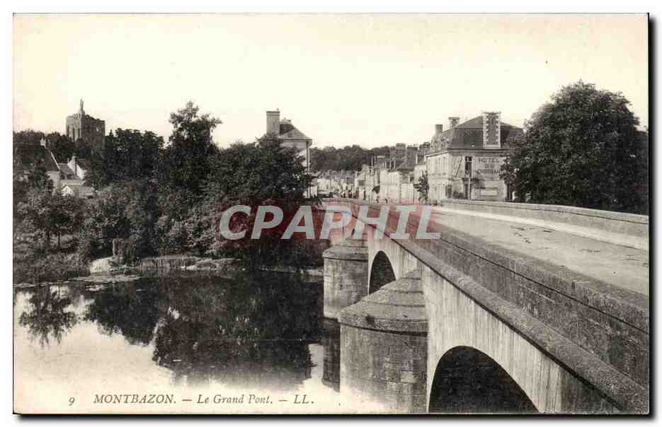 Montbazon - Le Grand Pont - CPA 