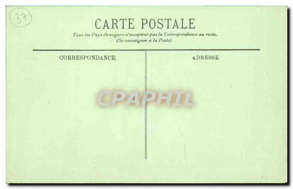 Montbazon - Le Grand Pont - CPA  — Rückseite