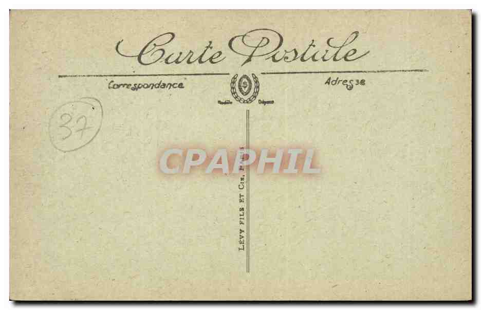 Montresor - Le Chateau et les Vieilles Tours - CPA  — Rückseite