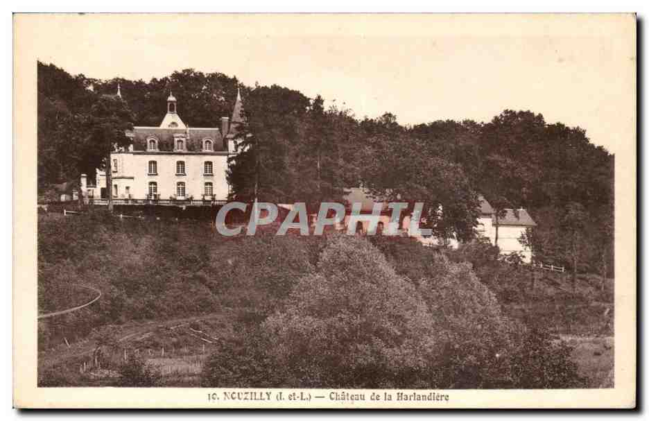 Nouzilly - Chateau de la Harlandiere - CPA 