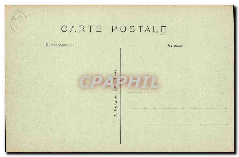 Usse -Le Chateau commence au XVI siecle - CPA  — Rückseite