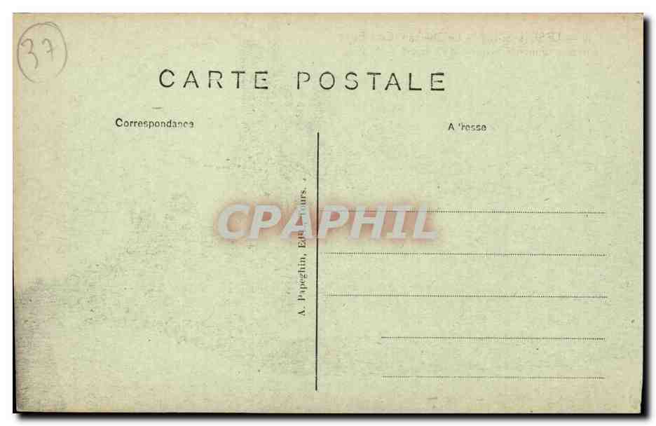 Usse -Le Chateau commence au XVI siecle - facade Nord - CPA  — Rückseite